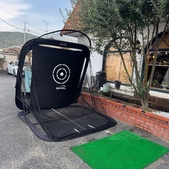 土日展示しています＊spornia❇︎ゴルフネット❇︎マット付きの画像