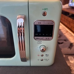 レトロ風　電子レンジ
の画像