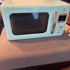 レトロ風　電子レンジ
の画像