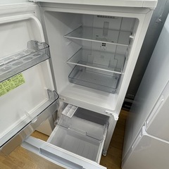 【ドリーム川西店限定】☆ジモティー見たよ割引☆ シャープ/w冷蔵庫/152L/SJ-15E9-W/21年  クリーニング済み 【2125560000033323】の画像