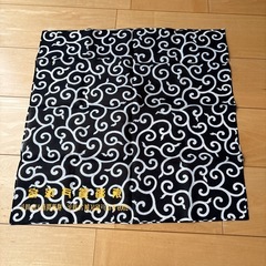 手拭い　唐草模様　東海道戸塚宿　52cm×52cmの画像