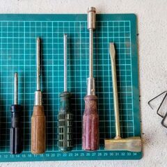 🍓 昭和のしっかり作り・味わいのある古工具セット／サイズ対応で使い勝手抜群／スパナ・レンチ・ドライバー／２５本 ／1個あたり７８円 part②の画像