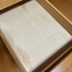 木製サイドチェストの画像