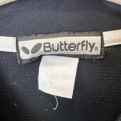 バタフライ ゲームシャツ 半袖 JTTA 卓球 XO ブラック Butterflyの画像