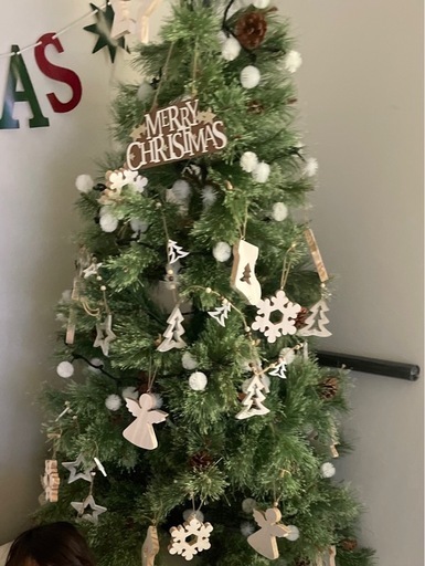 クリスマスツリー　180cm 北欧　オーナメント付き