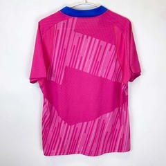 ヴィクタス ゲームシャツ 半袖 JTTA 卓球 3XL ピンク VICTASの画像