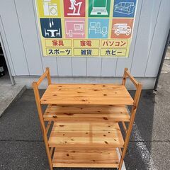 MUJI 無印良品 パイン材ユニットシェルフ 幅86cmの画像