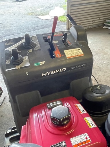 除雪機　SHIBAURA シバウラ　
IS980i