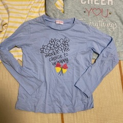 女の子　ロンT 3枚セット 130cmの画像