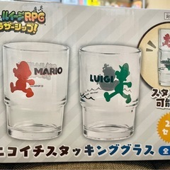 マリオブラザーズ！ペアグラス
の画像
