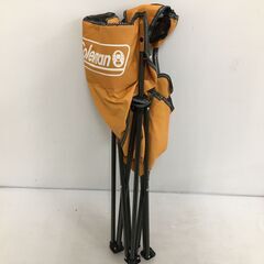 Coleman/コールマン リゾートチェア イエロー ケース付 キャンプ アウトドア 25k菊の画像
