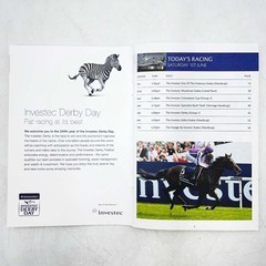 2013 英ダービーS プログラムの画像