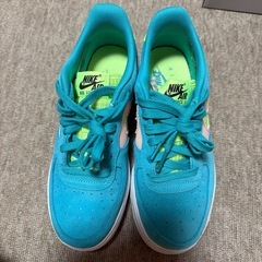Nike Air Force 1 スニーカー 青　23.5cm
の画像