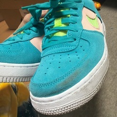 Nike Air Force 1 スニーカー 青　23.5cm
の画像