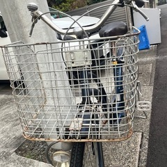 カゴ大きめ自転車　の画像