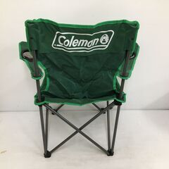 Coleman/コールマン アームチェア グリーン ケース付 キャンプ アウトドア 25k菊の画像