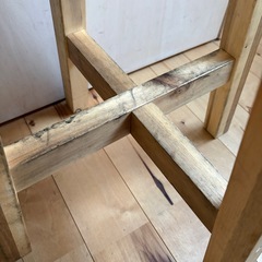 IKEA イケア　 SKOGSTA スコグスタ　 丸椅子 スツール　 高さ45cm 管理まるに②の画像