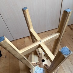 IKEA イケア　 SKOGSTA スコグスタ　 丸椅子 スツール　 高さ45cm 管理まるに②の画像