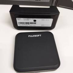【良品】FUJISOFT +F FS030W/モバイルルーター/専用クレードル付きの画像