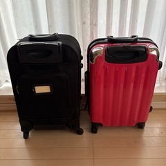 スーツケース2個　難ありの画像