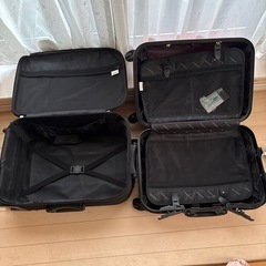 スーツケース2個　難ありの画像