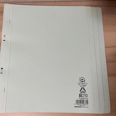 ナカバヤシ　フラットファイルJ A4・S型　ブルーの画像