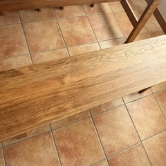 【無垢材】ダイニングセット(定価69,990円)の画像