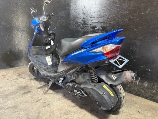 ★支払総額8.8万円★定休日なし！いつでも現車確認可能です！ スズキ アドレスV125SS 青 CF4MA 人気のV125！ SS！ リアスポイラー！ LEDヘッドライト！　