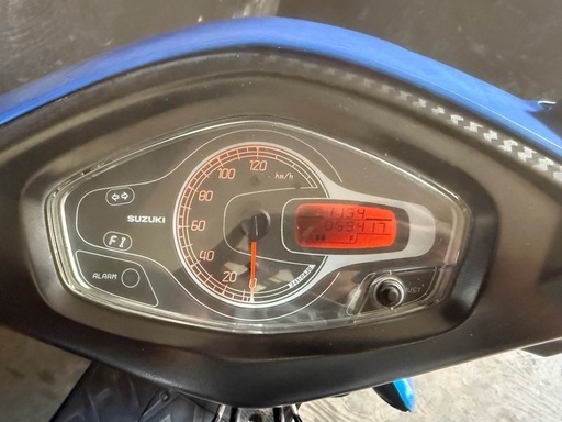 ★支払総額8.8万円★定休日なし！いつでも現車確認可能です！ スズキ アドレスV125SS 青 CF4MA 人気のV125！ SS！ リアスポイラー！ LEDヘッドライト！　