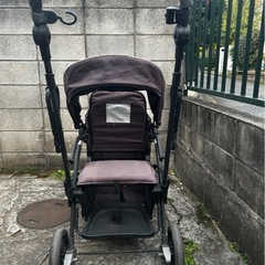 【アミティエF ネビオ Nebio】二人乗りベビーカー　2人のり乗りの画像