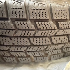 軽自動車　スタッドレスタイヤ➕取付➕タイヤカバー付き　4本セットの画像