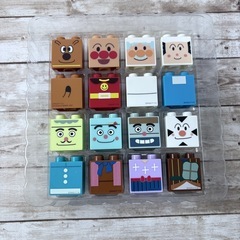 アンパンマン となかまたちブロックセット バンダイの画像