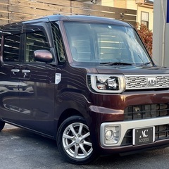 安心の総額表示！車検8年3月16日ダイハツウェイクturboそのまま乗って帰れます！両側スライドドアTVナビetcターボの画像