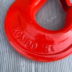 KONDO フック5tとシャックルセットの画像