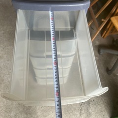 収納　整理　棚　
プラスチックケース　5段　の画像