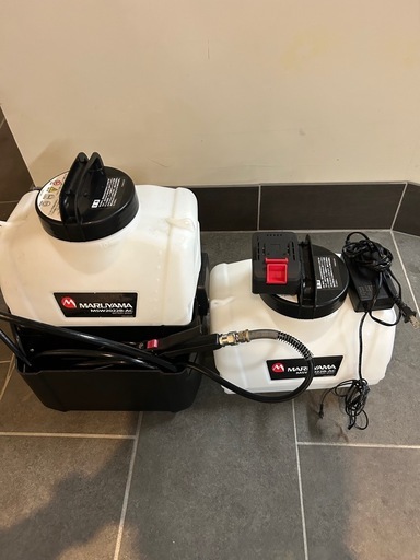 バッテリー式高圧洗浄機