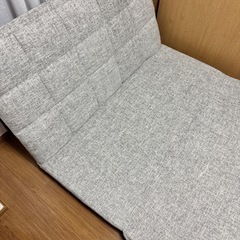 幅130 3wayリクライニング 2人掛け コンパクト ローソファ ハイバック ソファベッド 座椅子 折りたたみの画像