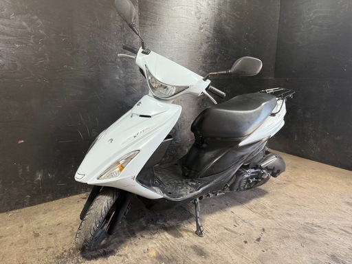 ★支払総額9.5万円★関東圏内即日配送可能！全車走行テスト済み！　スズキ アドレスV125S 白 CF4MA 人気のV125！ Sタイプ！ フロントディスクブレーキ！ サイスタ付き！