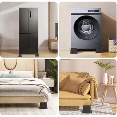 新品未使用　ベッド継ぎ脚 テーブルの高さ調節 かさ上げパッド 高さ10cm 調整脚 継ぎ脚の画像