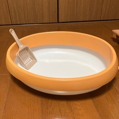 猫トイレ　おからの猫砂の画像