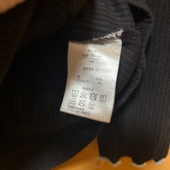 黒メロウトップス120の画像