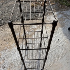 ブラウン  スチールラックの画像