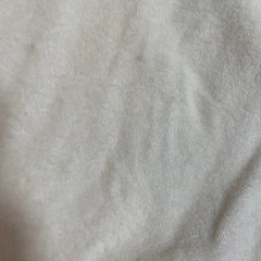 Amorosa フリースポンチョ ホワイトの画像