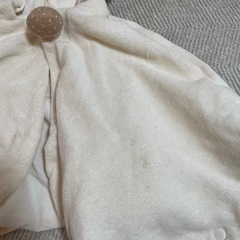 Amorosa フリースポンチョ ホワイトの画像