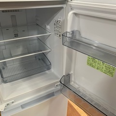 ★152L★ 2022年製  SHARP シャープ ノンフロン冷凍冷蔵庫 SJ-15E9-W ※清掃済み！の画像