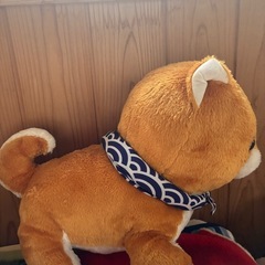 柴犬ぬいぐるみの画像