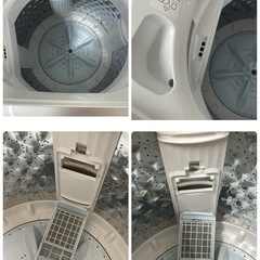 R730 ☀️ 2022年製の高年式♪ TOSHIBA 洗濯機（洗濯4.5㎏) AW-45GA2 ⭐ 動作確認済 ⭐ クリーニング済の画像