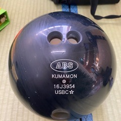 ボウリング　11.12ポンド　シューズ付き！
の画像