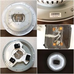 IRIS OHYAMA シーリングライト 6～8畳用 LED照明器具 調光・節電機能 アイリスオーヤマ天井照明　リモコン付き　清掃/点灯確認済みの画像