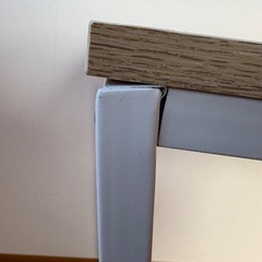 棚付きスチールデスク　ジャンク品の画像